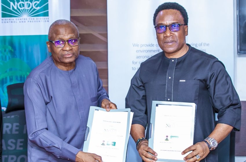  NiMet And NCDC Sign MoU On Data Sharing And Information Exchange