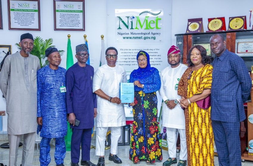  NiMet And Ekiti State Government Sign MOU To Provide AEROMET Services At Airport 