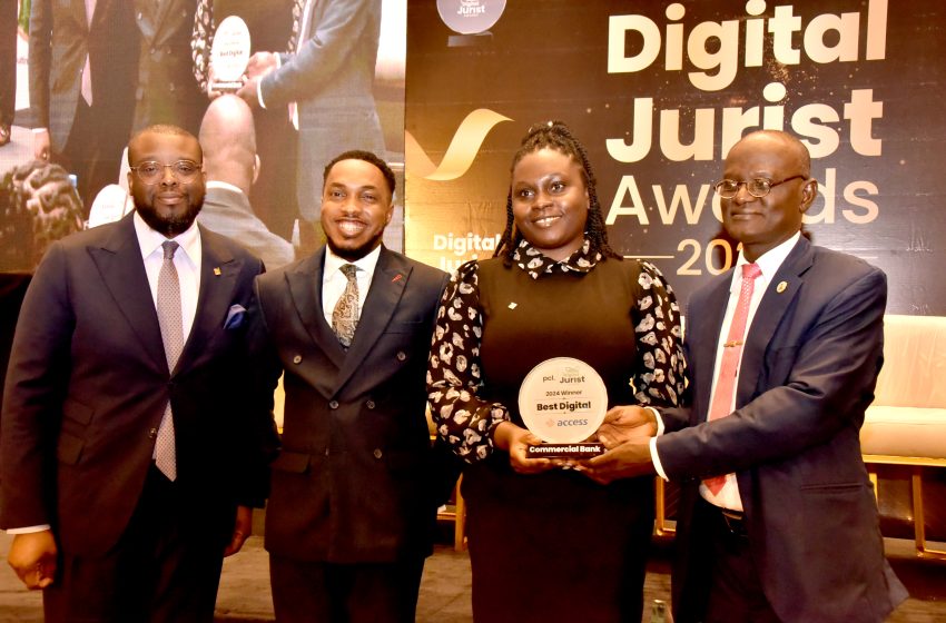  Access Bank Wins Best Digital Award and, Best Website at 2024 Digital Jurist Awards