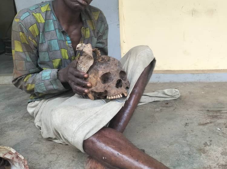  So-Safe Corps Apprehends Ex-Convict with Human Skull in Ogun