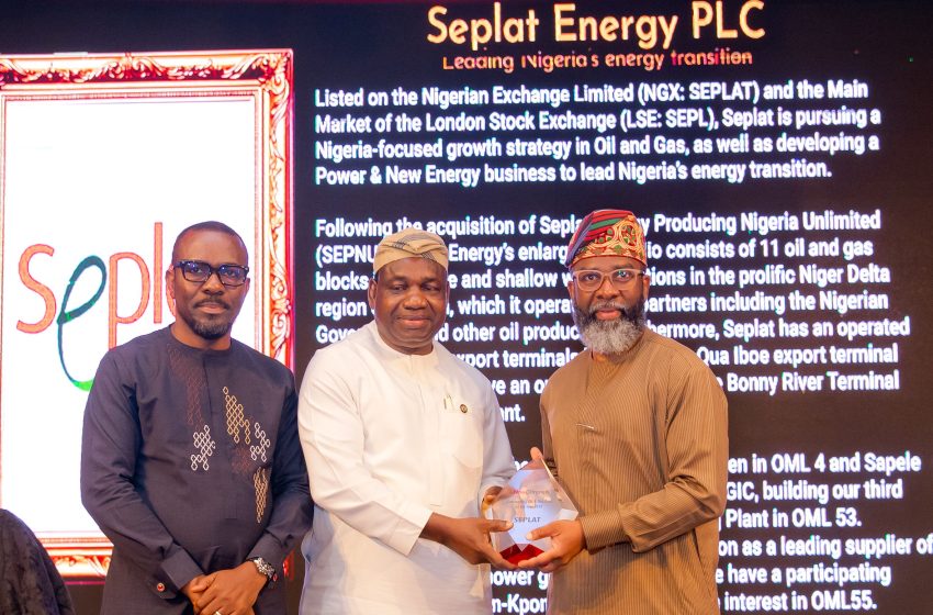  Seplat Energy Clinches ‘Deal of the Year’ at New Telegraph Awar